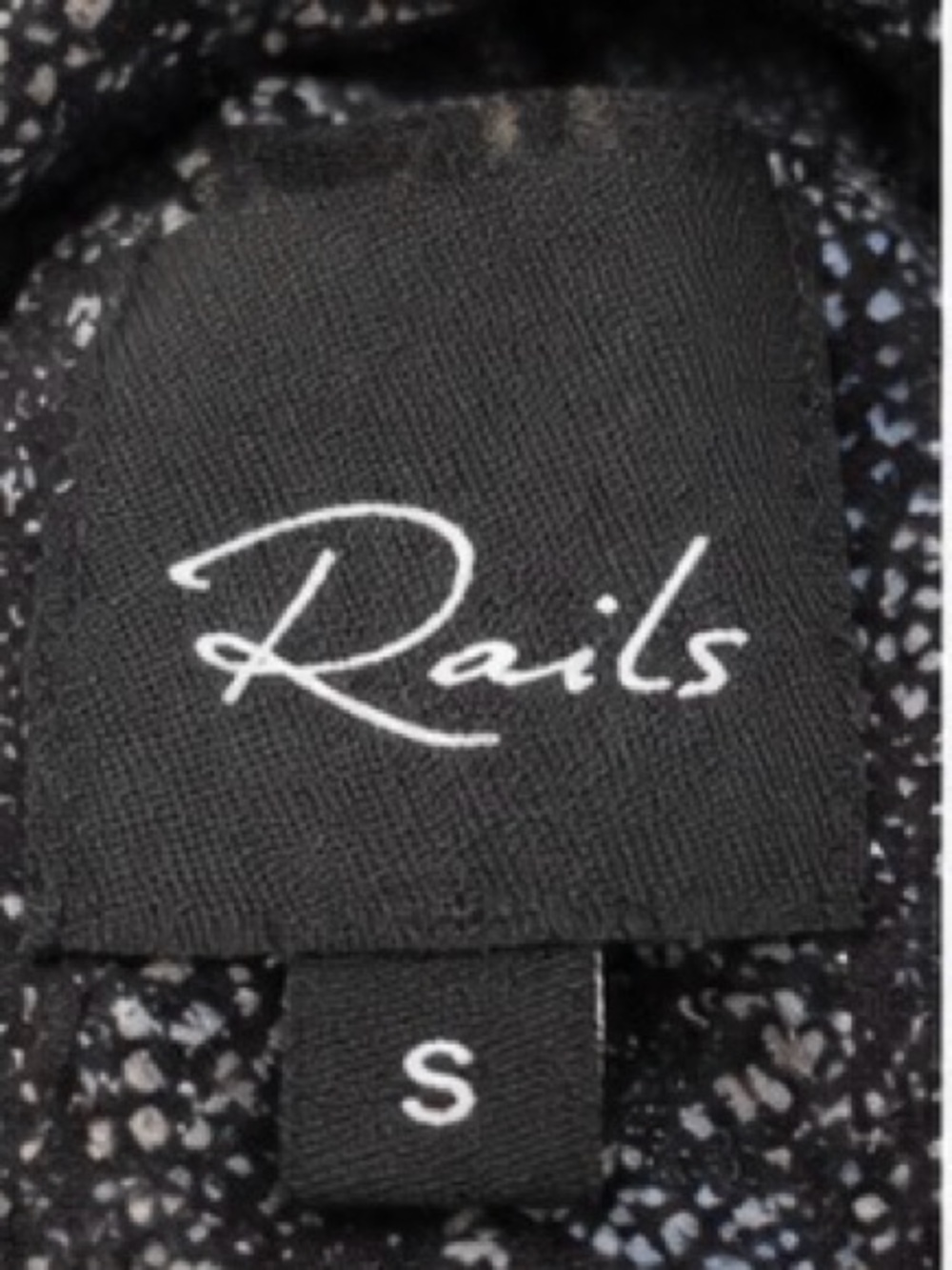 Rails Inez Slate Python Print Mini Dress Size Small - Picture 3 of 6
